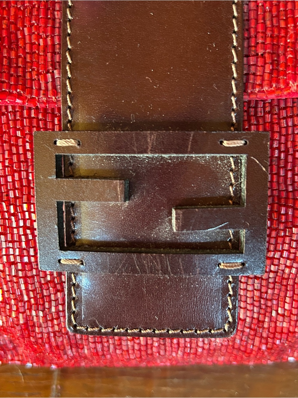 Vintage Fendi Baquette Beaded Bag - Picture 8 of 9